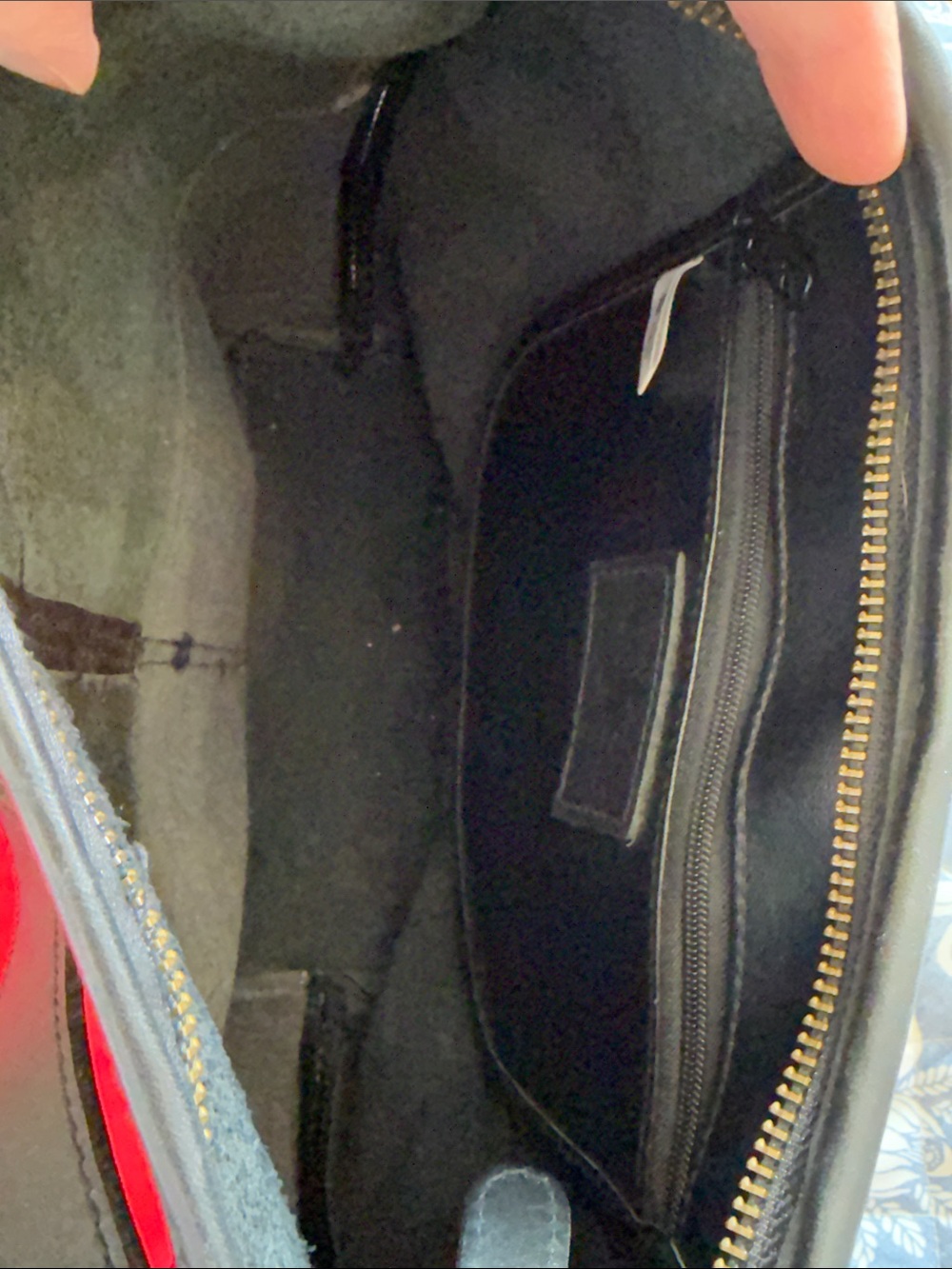 ✨ Vintage Leather Hunt Club Black Crossbody Bag - Picture 4 of 7